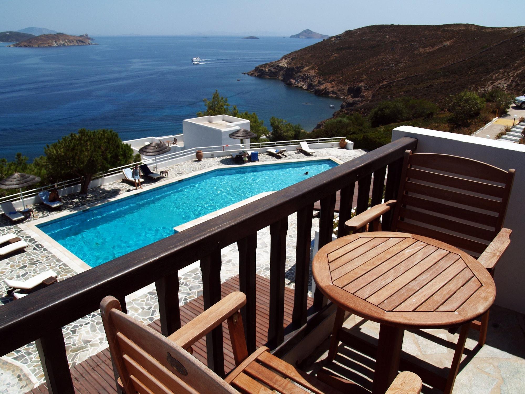 Patmos Paradise Hotel Kámbos Dış mekan fotoğraf