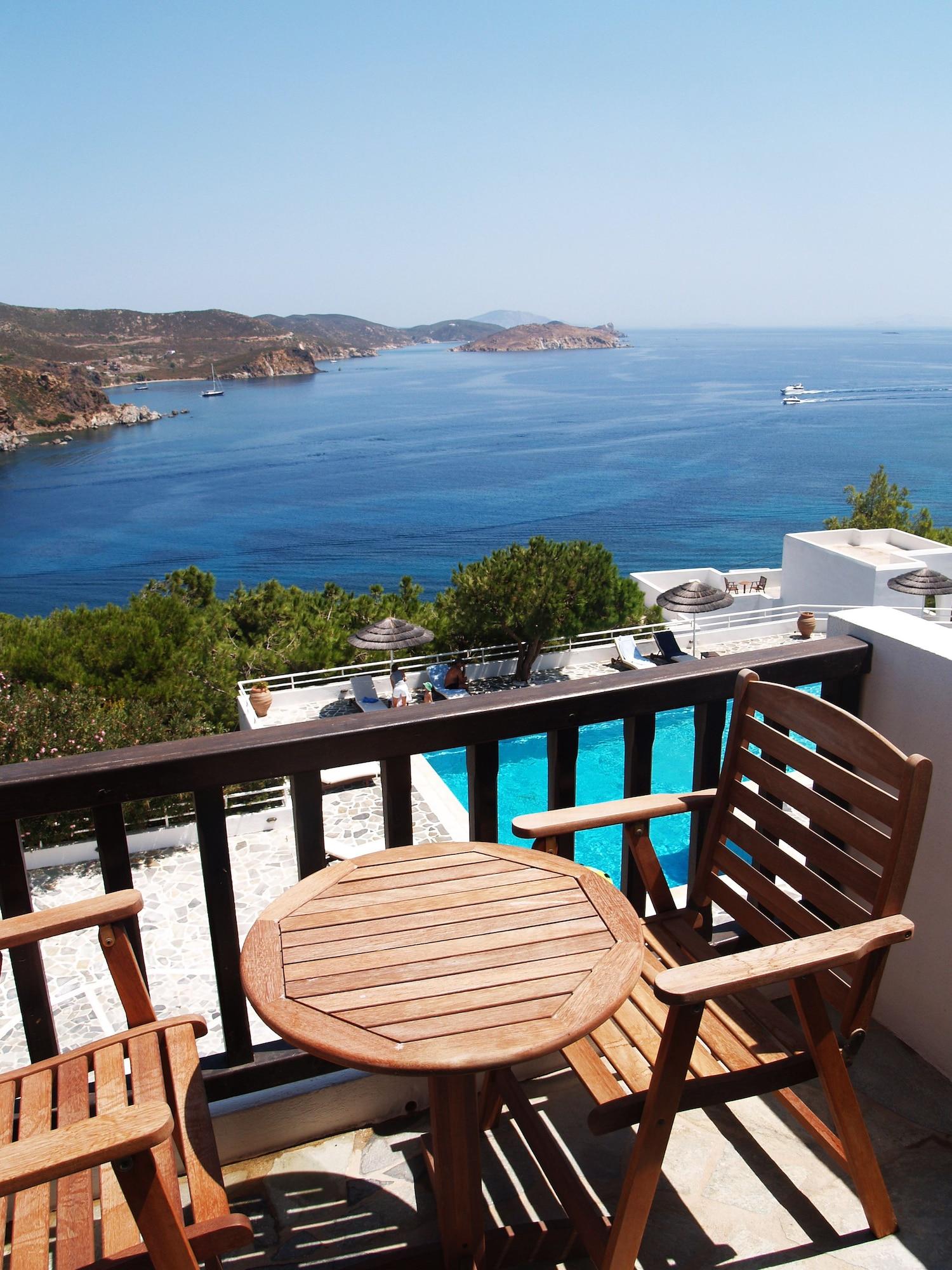 Patmos Paradise Hotel Kámbos Dış mekan fotoğraf