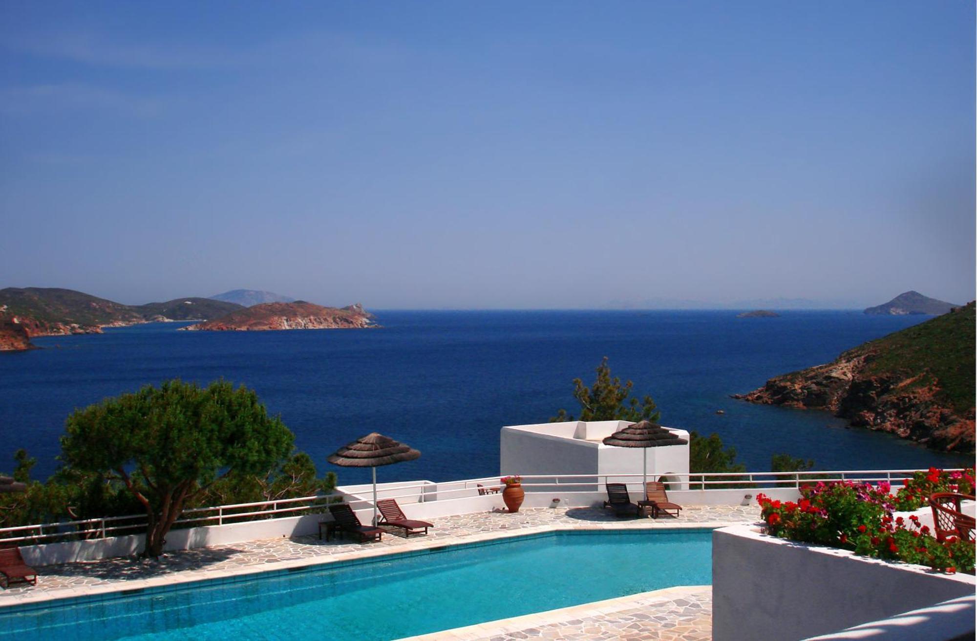 Patmos Paradise Hotel Kámbos Dış mekan fotoğraf