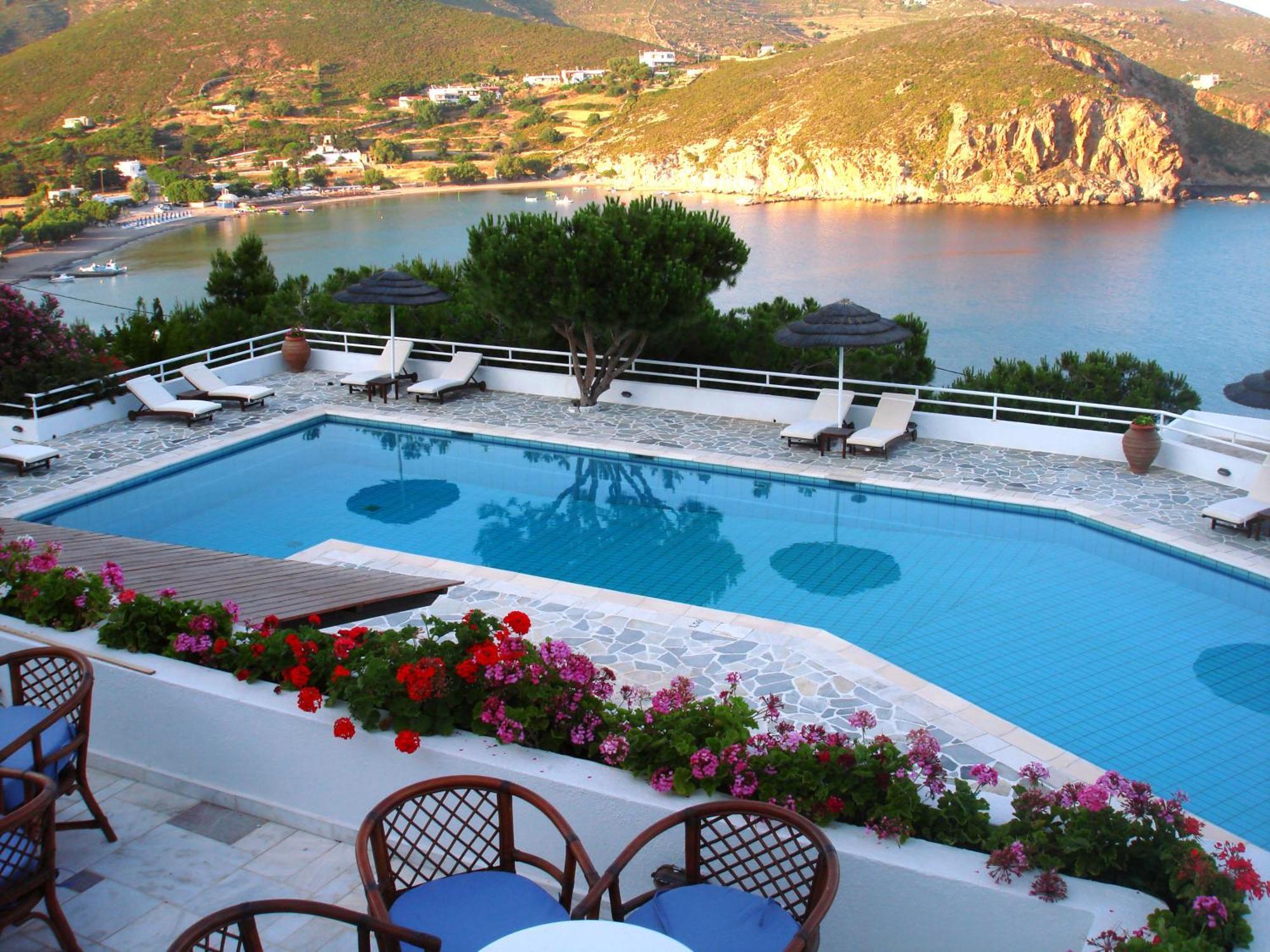 Patmos Paradise Hotel Kámbos Dış mekan fotoğraf