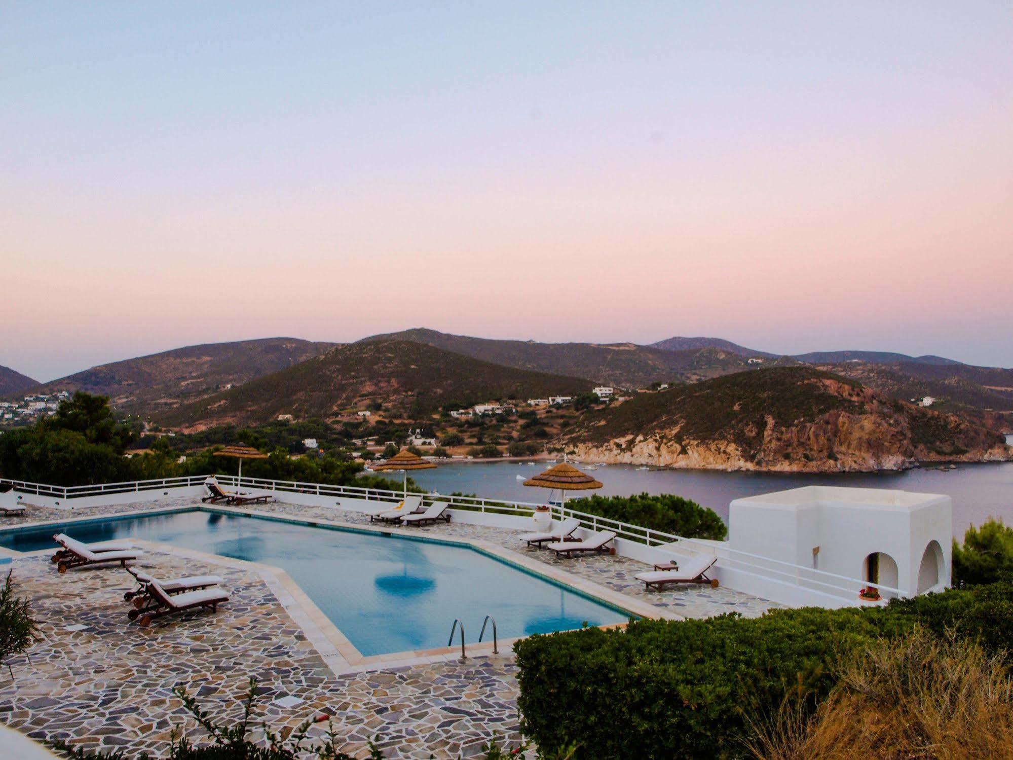 Patmos Paradise Hotel Kámbos Dış mekan fotoğraf